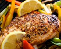 Grilled Chicken Breast and Vegetables Recipe