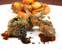 Roasted Lamb Chops with Balsamic Reduction Sauce Recipe