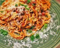 Spaghetti with Meat and Tomato Sauce Recipe