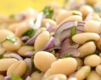 White Bean and Red Onion Salad